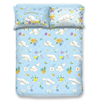 CN2503 - 玉桂狗 1700針全棉印花床笠連枕套