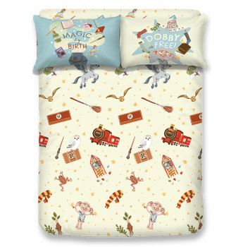 HP2601 - 《哈利波特》 1700針全棉印花床笠連枕套