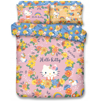 KT2102 - Hello Kitty 1150針全棉床品套裝