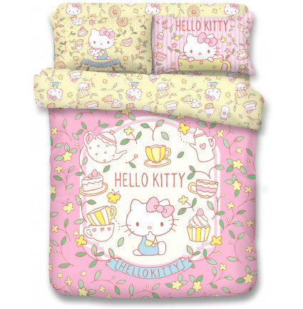 KT2201 - Hello Kitty 1900針瀛竹床品套裝