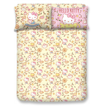KT2201 - Hello Kitty 1900針瀛竹床笠連枕袋