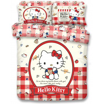 KT2301 - Hello Kitty 1900 針瀛竹床品套裝