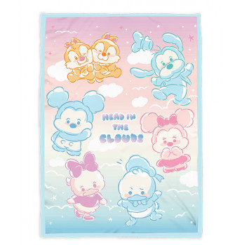 MK2502 -  Mickey & Friends雪狐絨毛氈