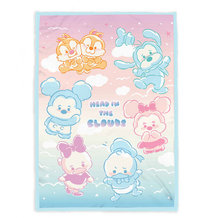 MK2502 -  Mickey & Friends雪狐絨毛氈