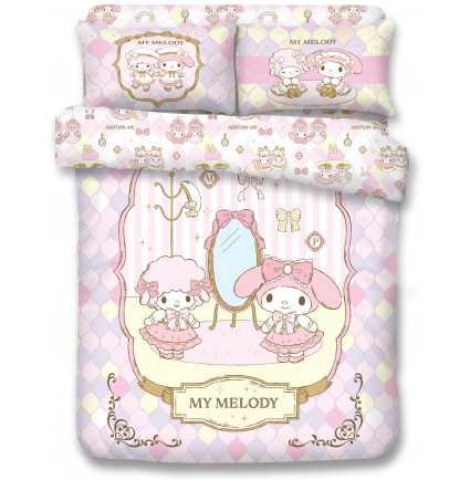 MM2202 - My Melody 1900 針瀛竹床品套裝