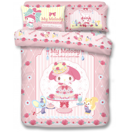 MM2302 - My Melody 1900 針瀛竹床品套裝