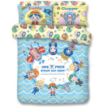 OP2201 -  One Piece 1300針天絲綿床品套裝