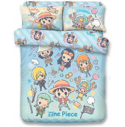OP2502 - 海賊王1000針絲般綿床品套裝