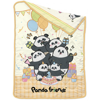 【7月新品】PA2501 - Panda Friends 1900 針瀛竹夢幻彩印冷氣被