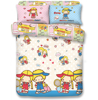 PJ2501 - Patty & Jimmy 1200針全棉印花床品套裝