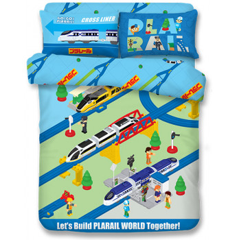 PL2501 - Plarail 1000針絲般綿床品套裝