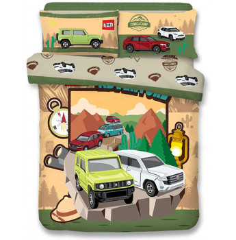 TO2501 - Tomica 1000針絲般綿床品套裝