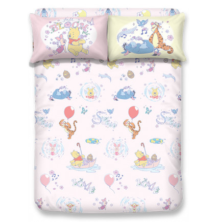 WP2601 - Winnie the Pooh 1900針瀛竹床笠連枕袋