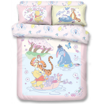 WP2601 - Winnie the Pooh 1900 針瀛竹床品套裝
